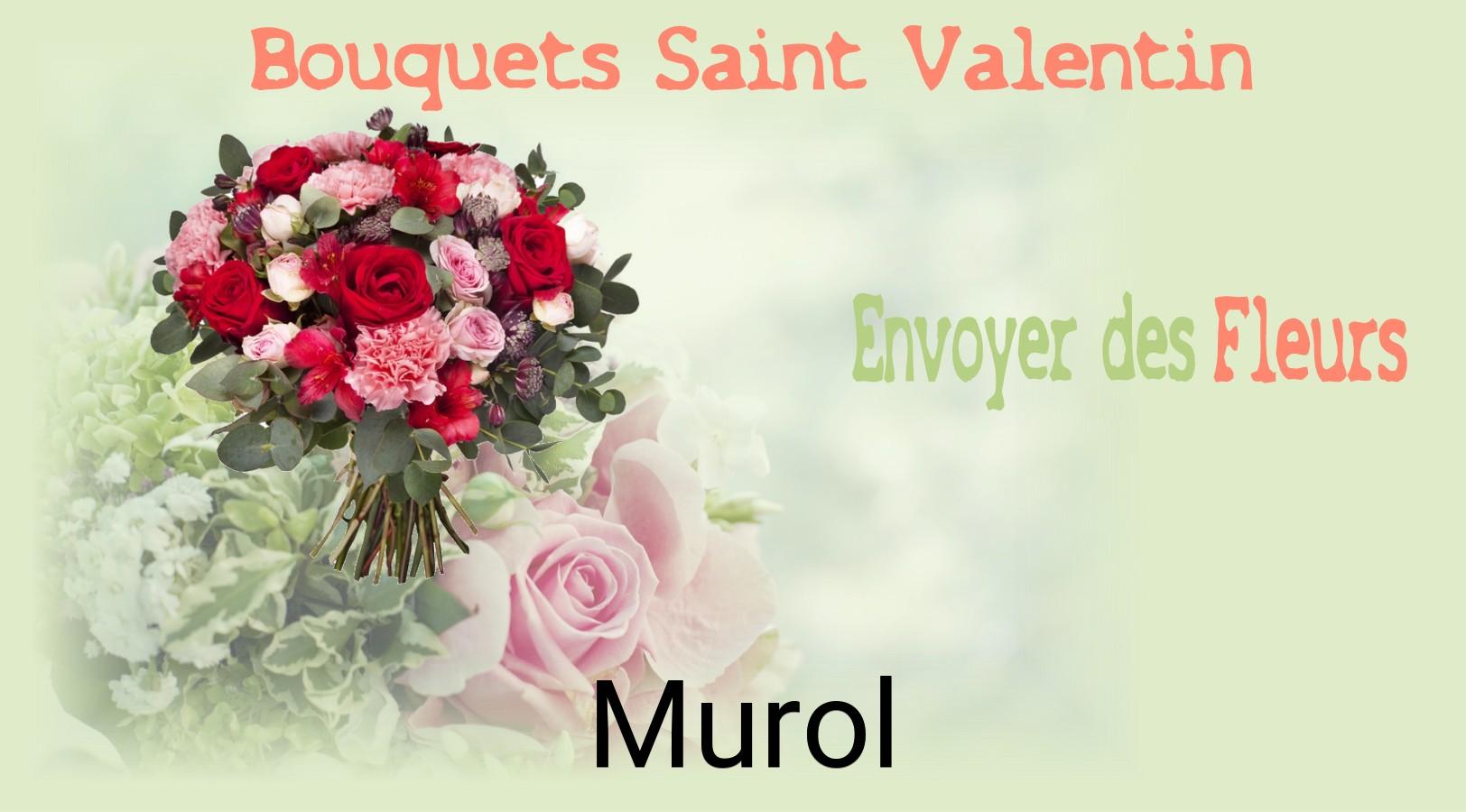 Roses de Saint-Valentin livrées à Murol
